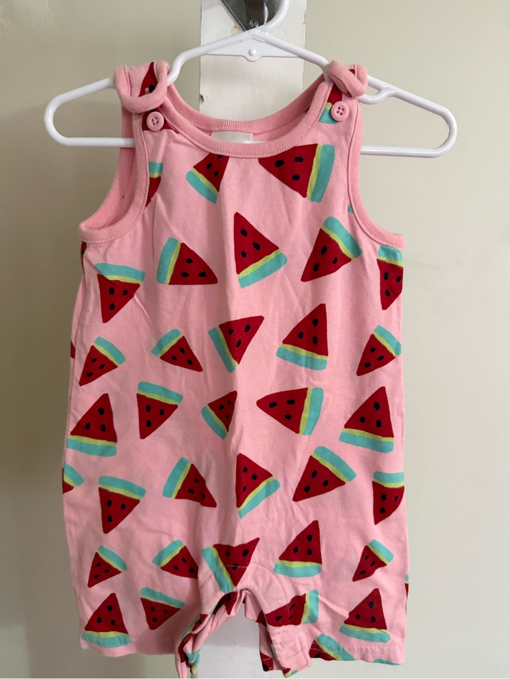 Hanna Andersson Watermelon Romper